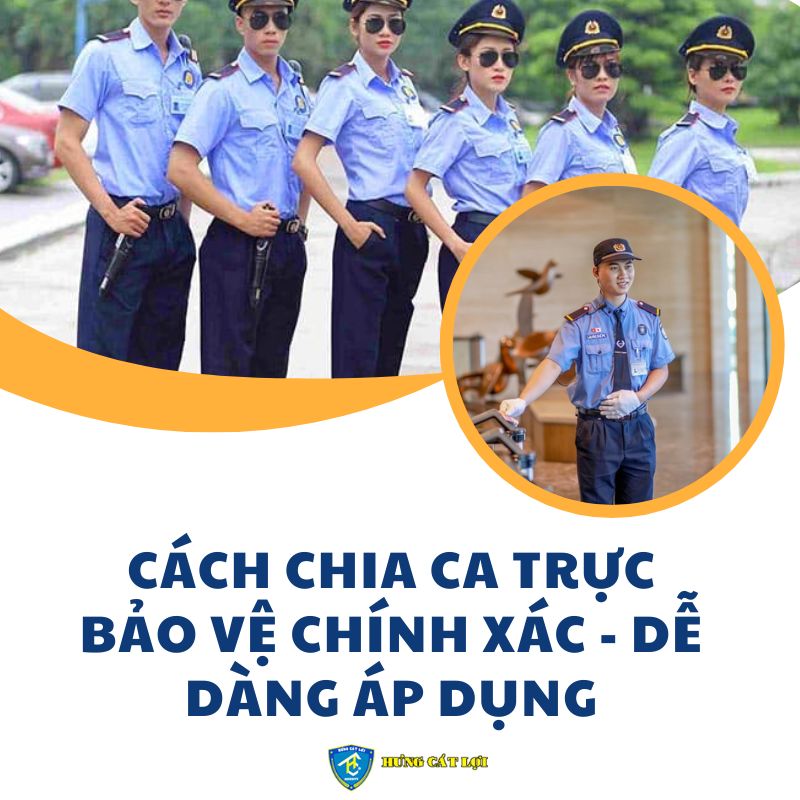 cách chia ca trực bảo vệ