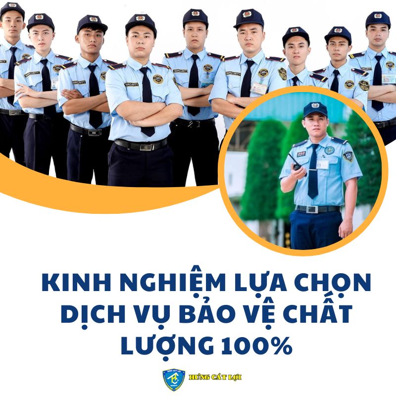 kinh nghiệm lựa chọn dịch vụ bảo vệ