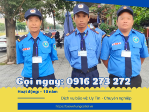 Công ty bảo vệ quận Tân Bình