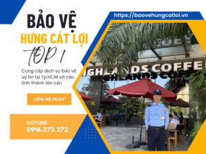 dịch vụ bảo vệ quán cafe