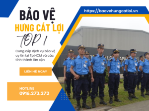 dịch vụ bảo vệ khu công nghệ cao