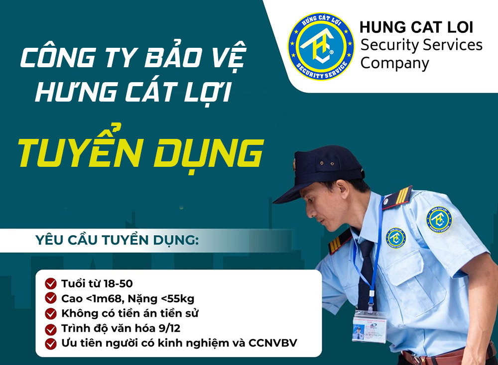 Lựa chọn công ty bảo vệ tuyển dụng chuyên nghiệp 24/7