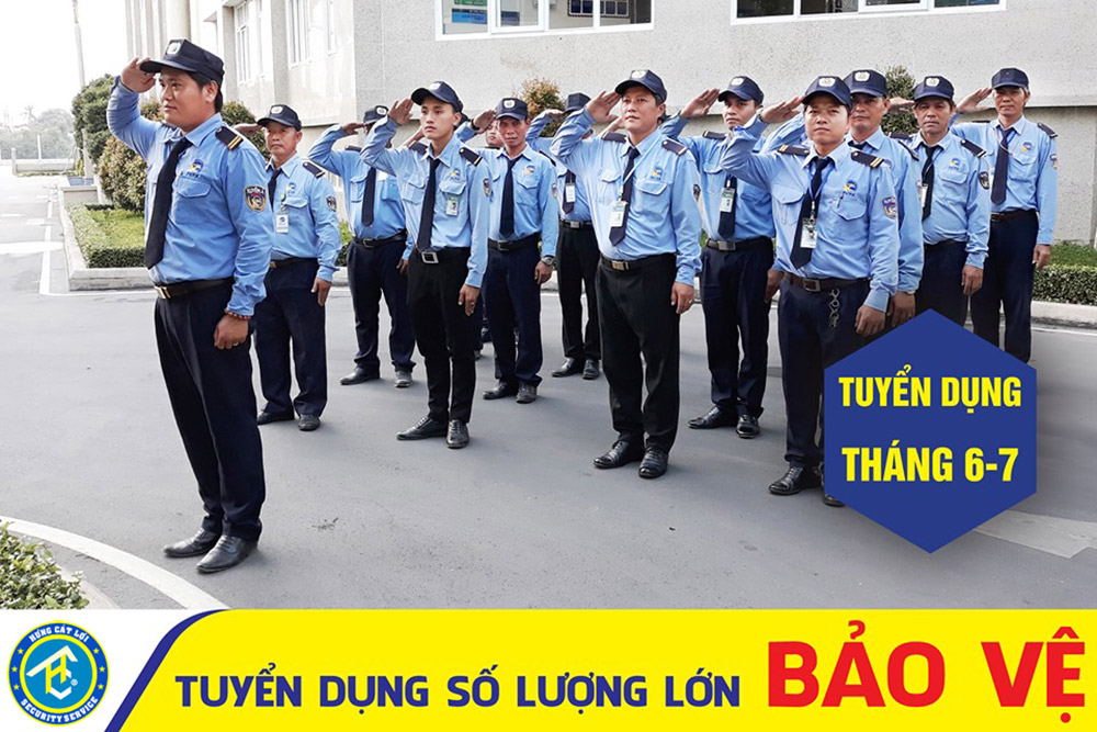 Công ty bảo vệ tuyển dụng nhân viên đi làm ngay tại TPHCM